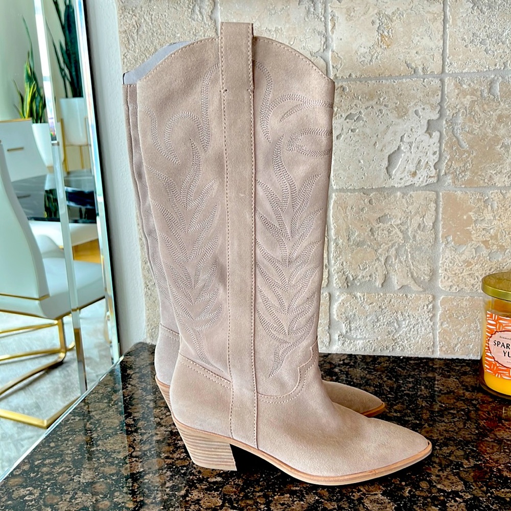Dolce Vita suede knee high boots. NEW